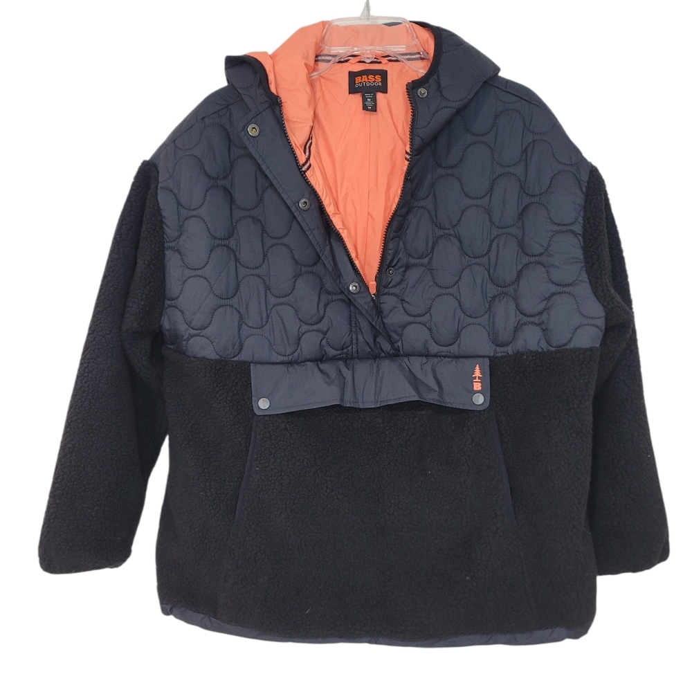 Bass Outdoor Quilted Sherpa Jacket NWT Medium